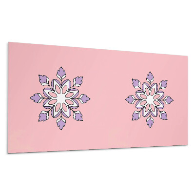 Falpanel Virágmintás mandala