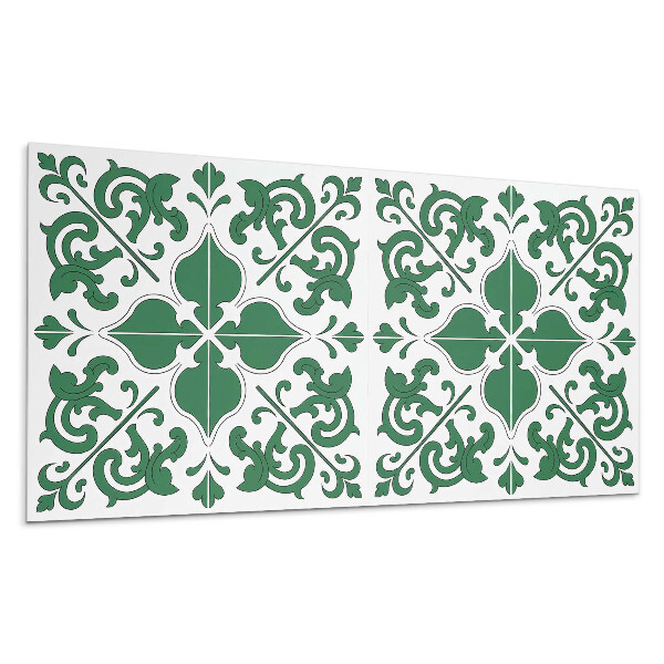 Falpanel Növényi minta díszekkel