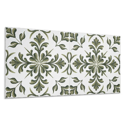 Öntapadó falburkolat Növényi minta a háttérben