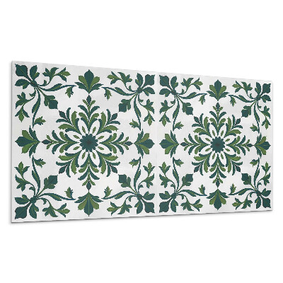 Dekorpanel falra Növényi minta díszekkel