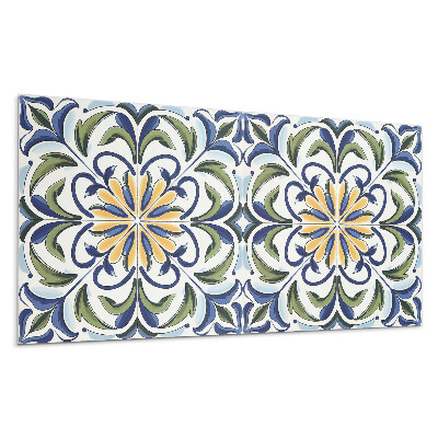 Falpanel Növényminta virágokkal