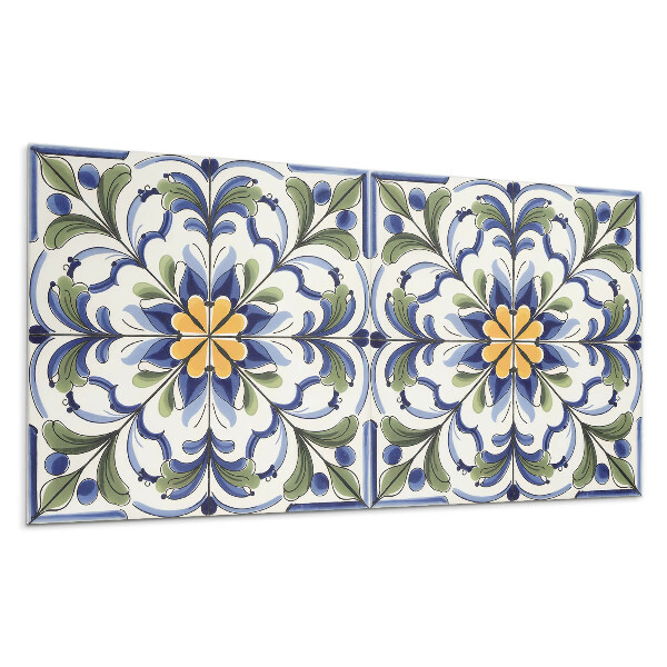 Falpanel Virágos kerámia minta