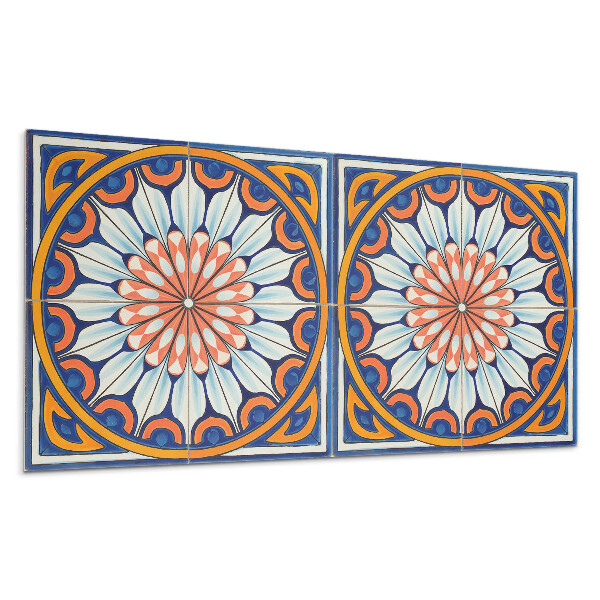 Öntapadó falburkolat Virágminta részletekkel