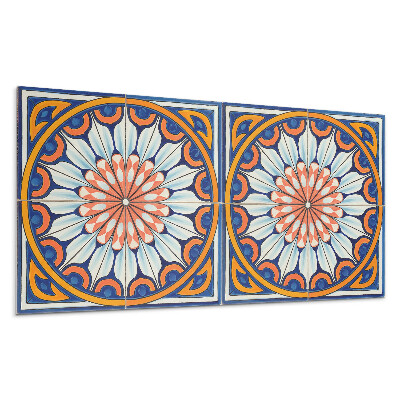 Pvc falburkolat Virágminta részletekkel