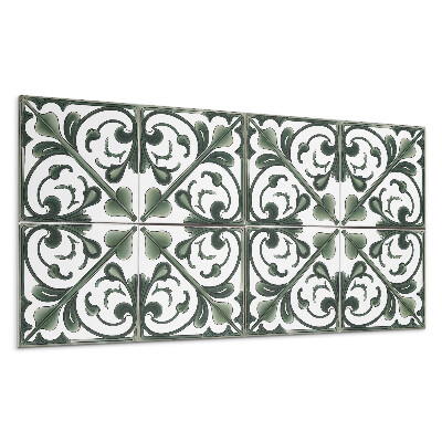 Falpanel Növényi minta díszekkel