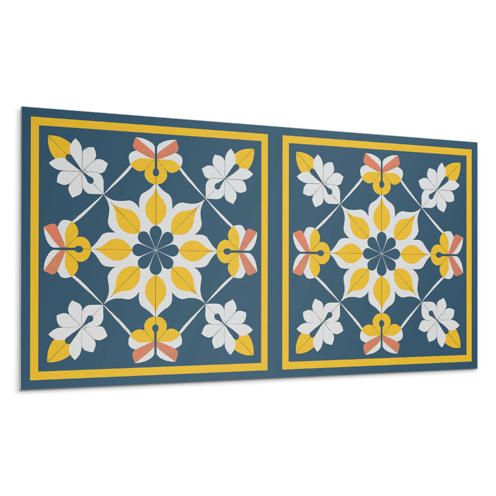 Dekorpanel falra Virágminta szimmetriában