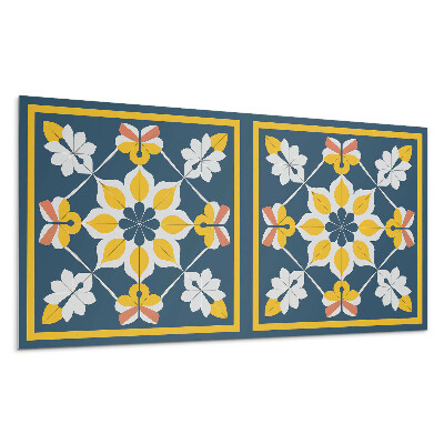 Dekorpanel falra Virágminta szimmetriában