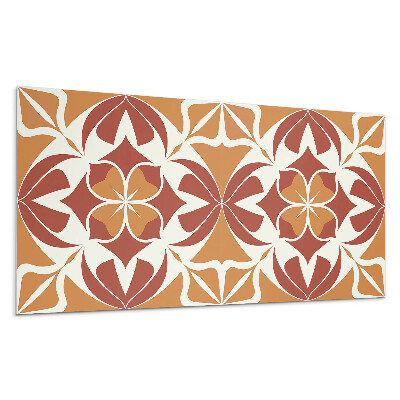 Falpanel Szimmetrikus növényi minta