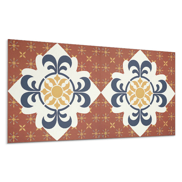 Dekorpanel falra Virágmintás minta