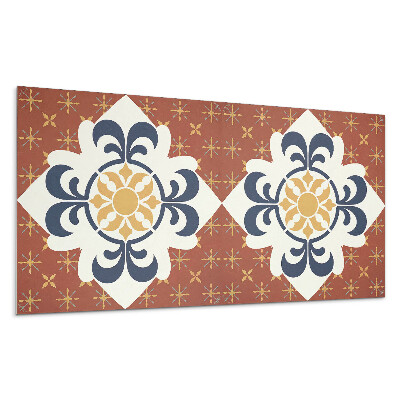 Dekorpanel falra Virágmintás minta