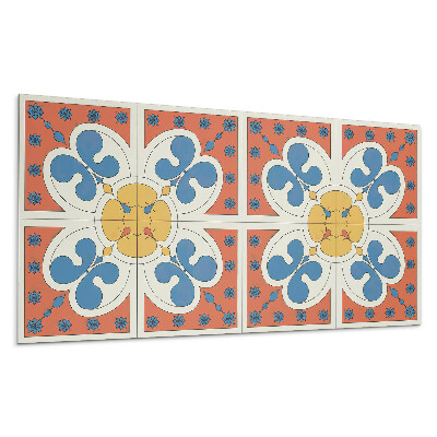 Falpanel Stílusos virágminta