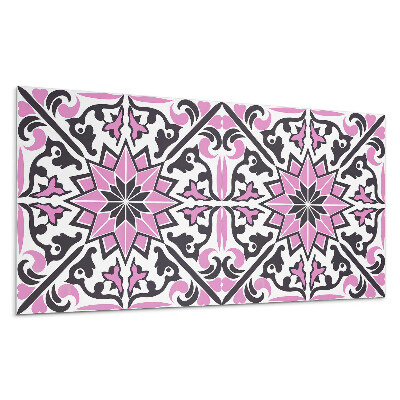 Dekorpanel falra Virágminta díszekkel