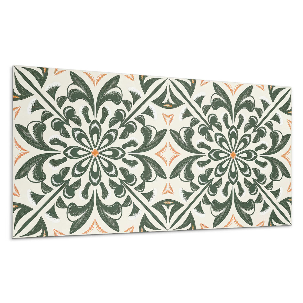 Öntapadó falburkolat Virágminta levelekkel