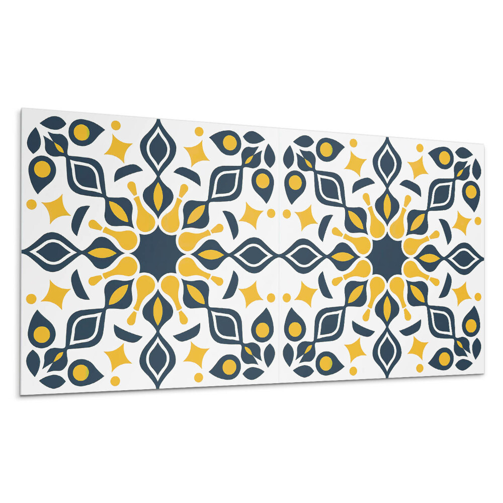 Pvc falburkolat Virágminta szimmetriával