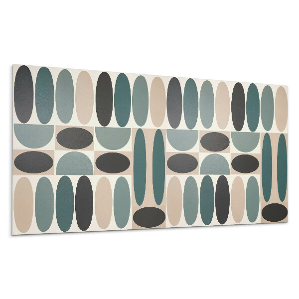 Öntapadó falburkolat Ovális formák mintázata