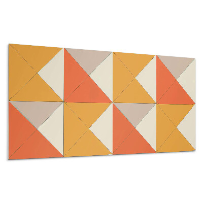 Pvc falpanel Geometriai háromszögek az elrendezésben