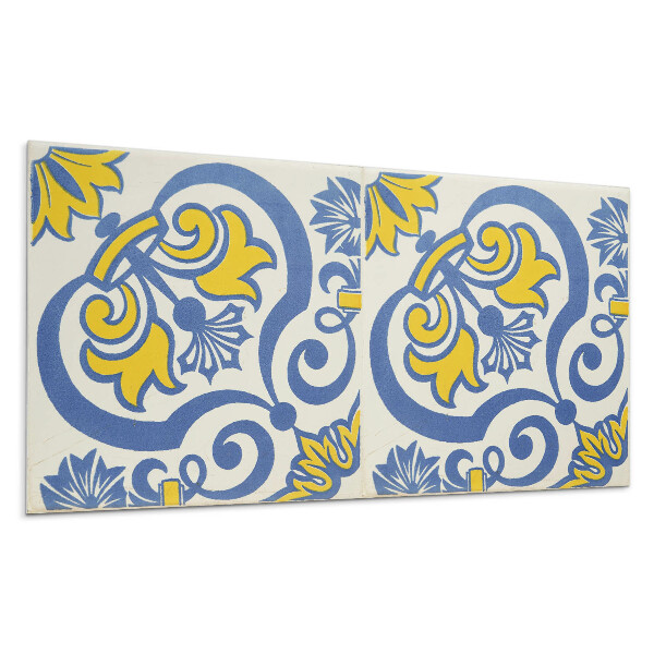 Pvc falburkolat Virágminta díszekkel