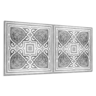 Falpanel Szimmetrikus díszekkel díszített minta