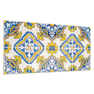 Pvc falpanel Mozaikminta virágokkal