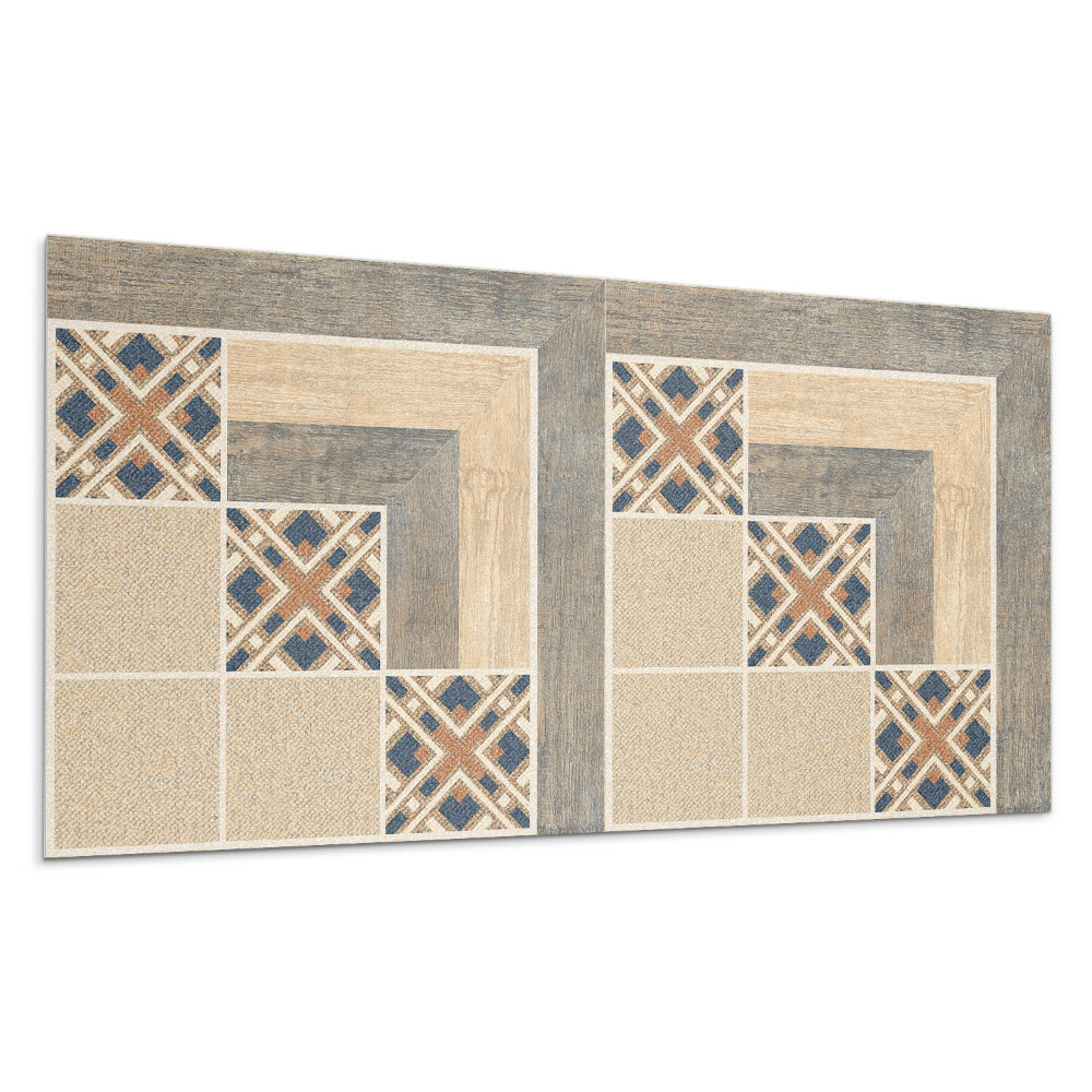 Falpanel Geometriai minták a csempéken