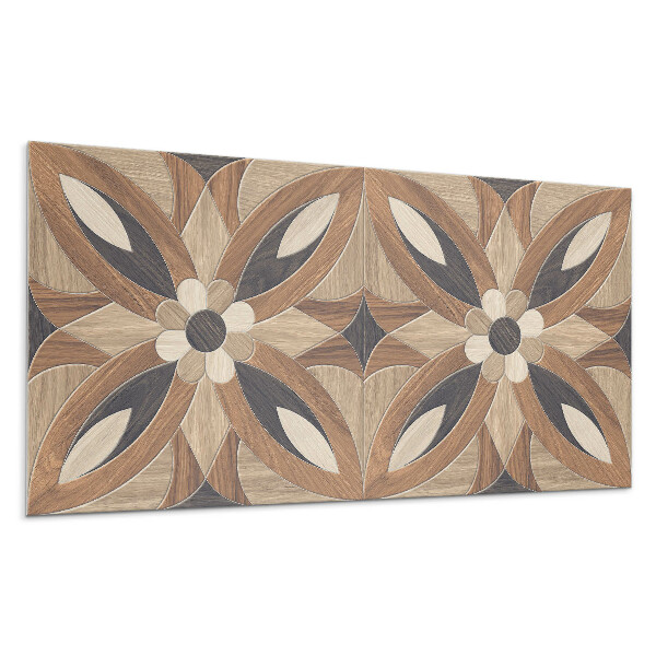 Falpanel Virágminta fából