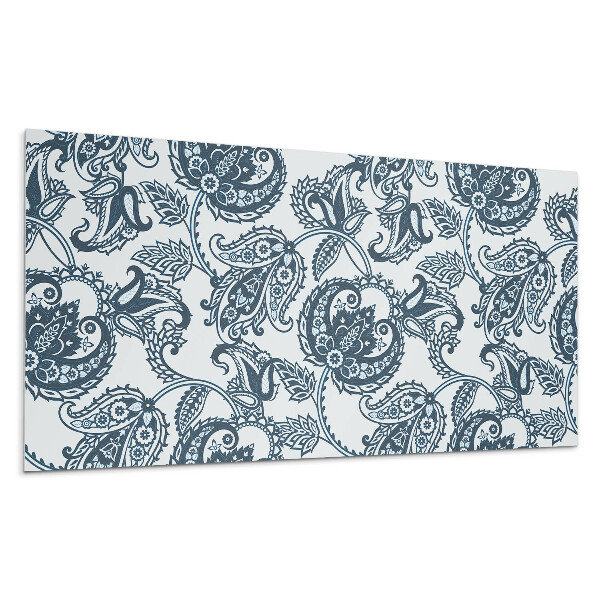 Falpanel Növényi minta részletekkel