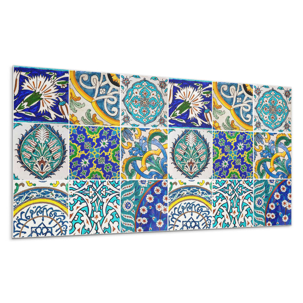 Dekorpanel falra Kerámia minták mozaikban