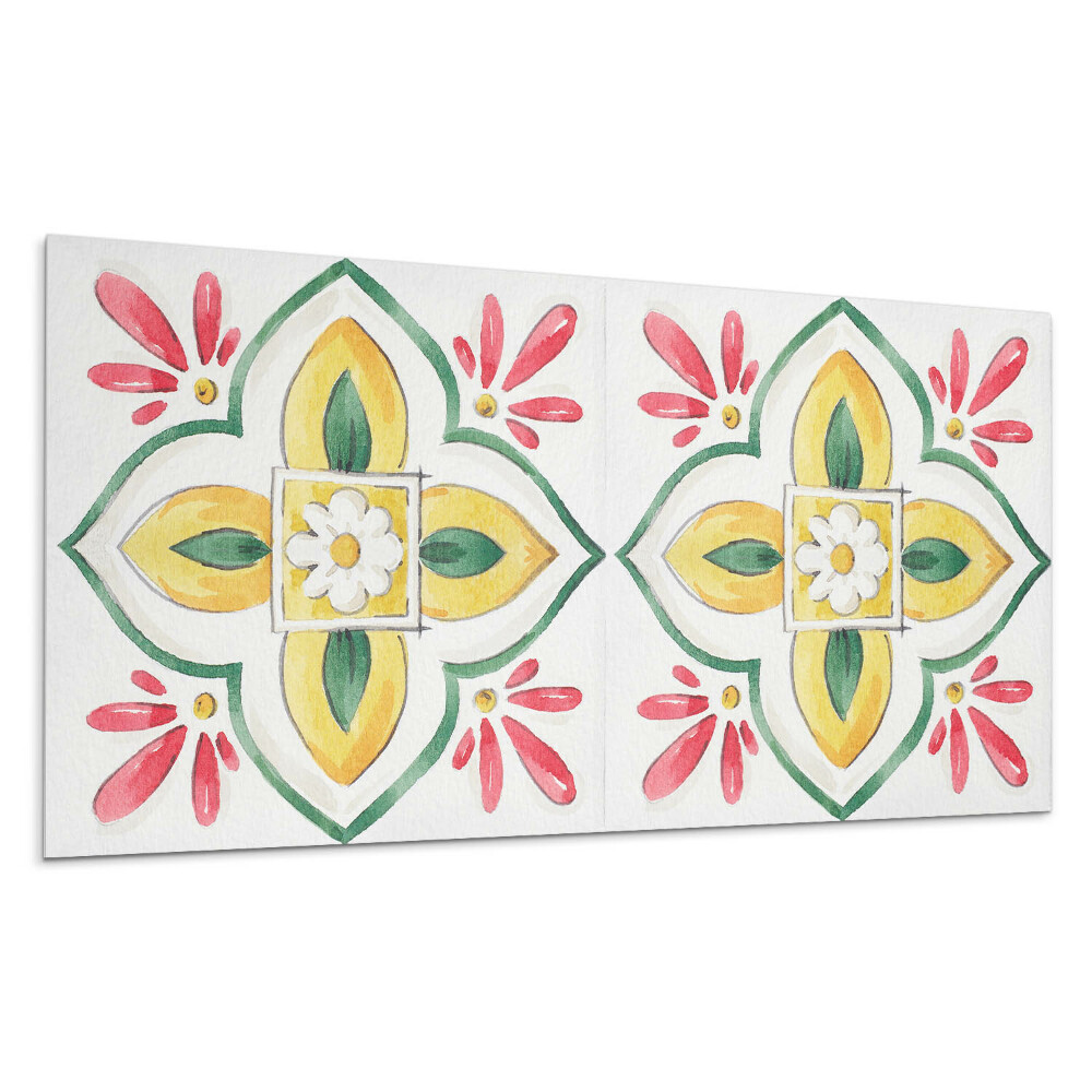 Pvc falburkolat Virágminta keretben