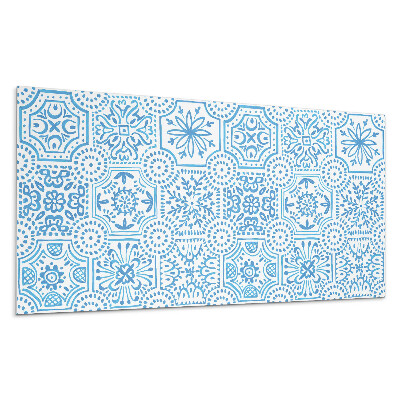 Falpanel Kockás kerámia minták