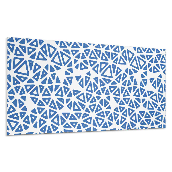 Öntapadó falburkolat Absztrakt háromszög minta