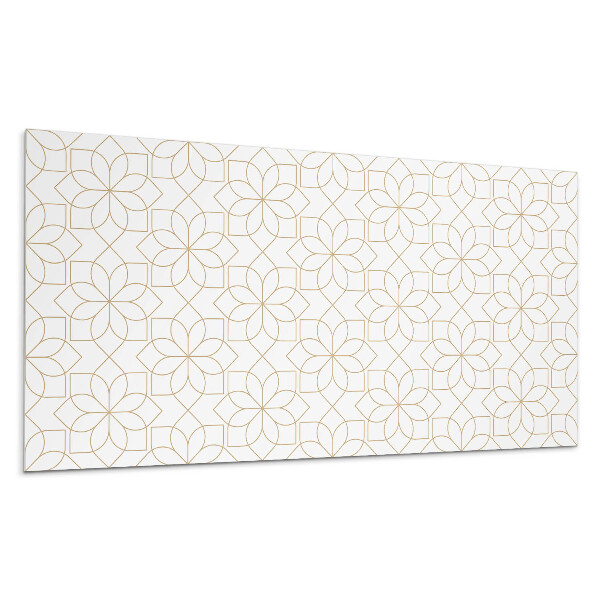 Falpanel Geometrikus virágmintás