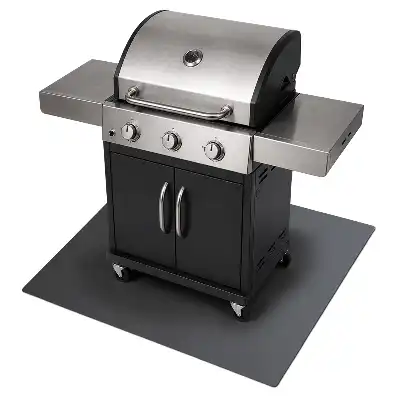 Acél grill alátét téglalap formában 100x80 cm
