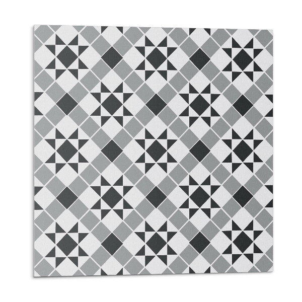 Öntapadó falburkolat Geometrikus minta csillagmotívummal