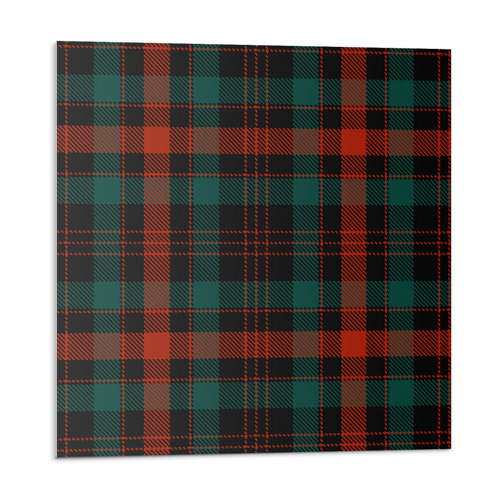 Dekorpanel falra Kockás minta lineáris díszítésekkel