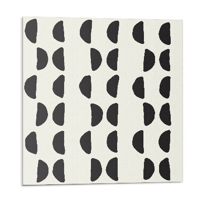 Öntapadó falburkolat Absztrakt félhold motívum