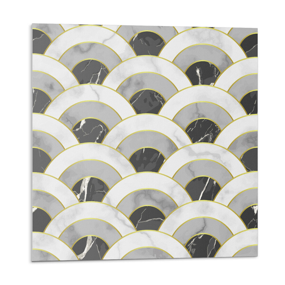 Dekorpanel falra Dinamikus formájú hullámos ívek