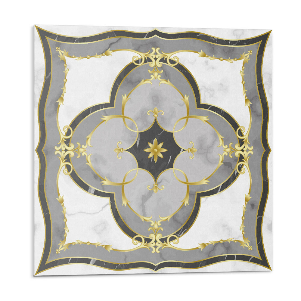 Falpanel Stílusos motívum dekoratív részletekkel