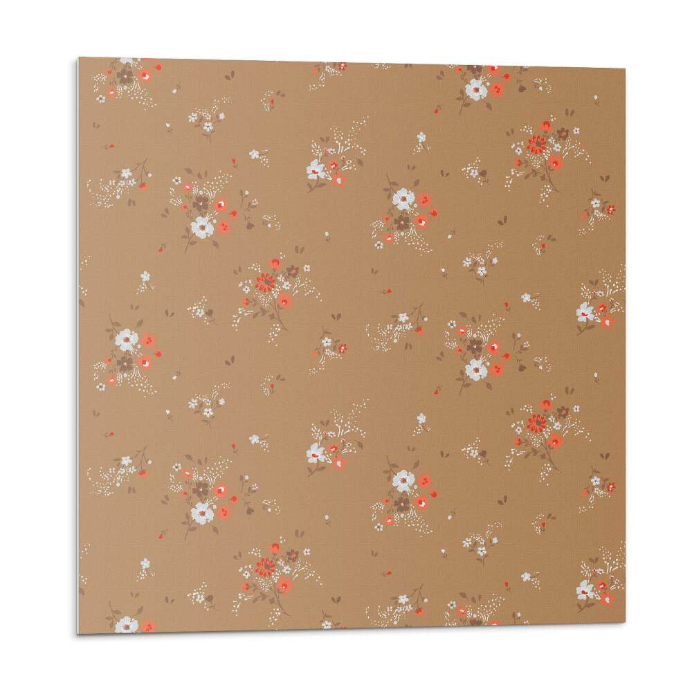 Öntapadó falburkolat Virágmotívum