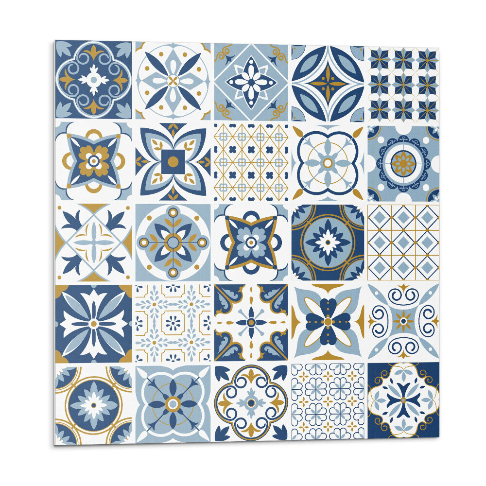 Dekorpanel falra Csempézett dekorációs inspirációk