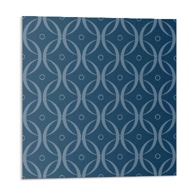 Falpanel Körök és vonalak motívuma