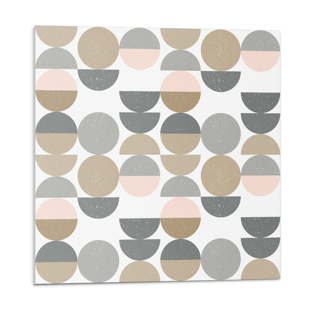 Öntapadó falburkolat Körök és félkörök geometrikus stílusban