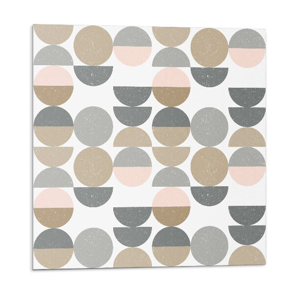 Öntapadó falburkolat Körök és félkörök geometrikus stílusban