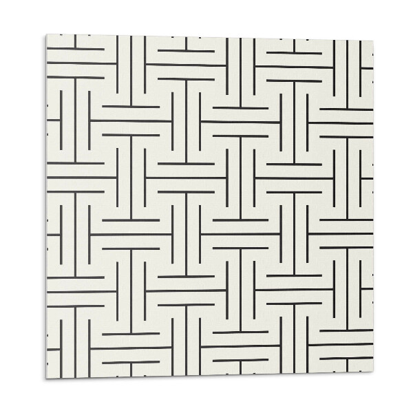 Öntapadó falburkolat Kockás geometrikus motívum