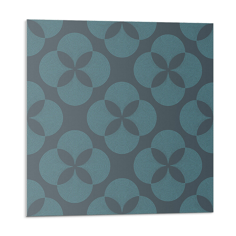 Pvc falburkolat Virágmotívum körökkel