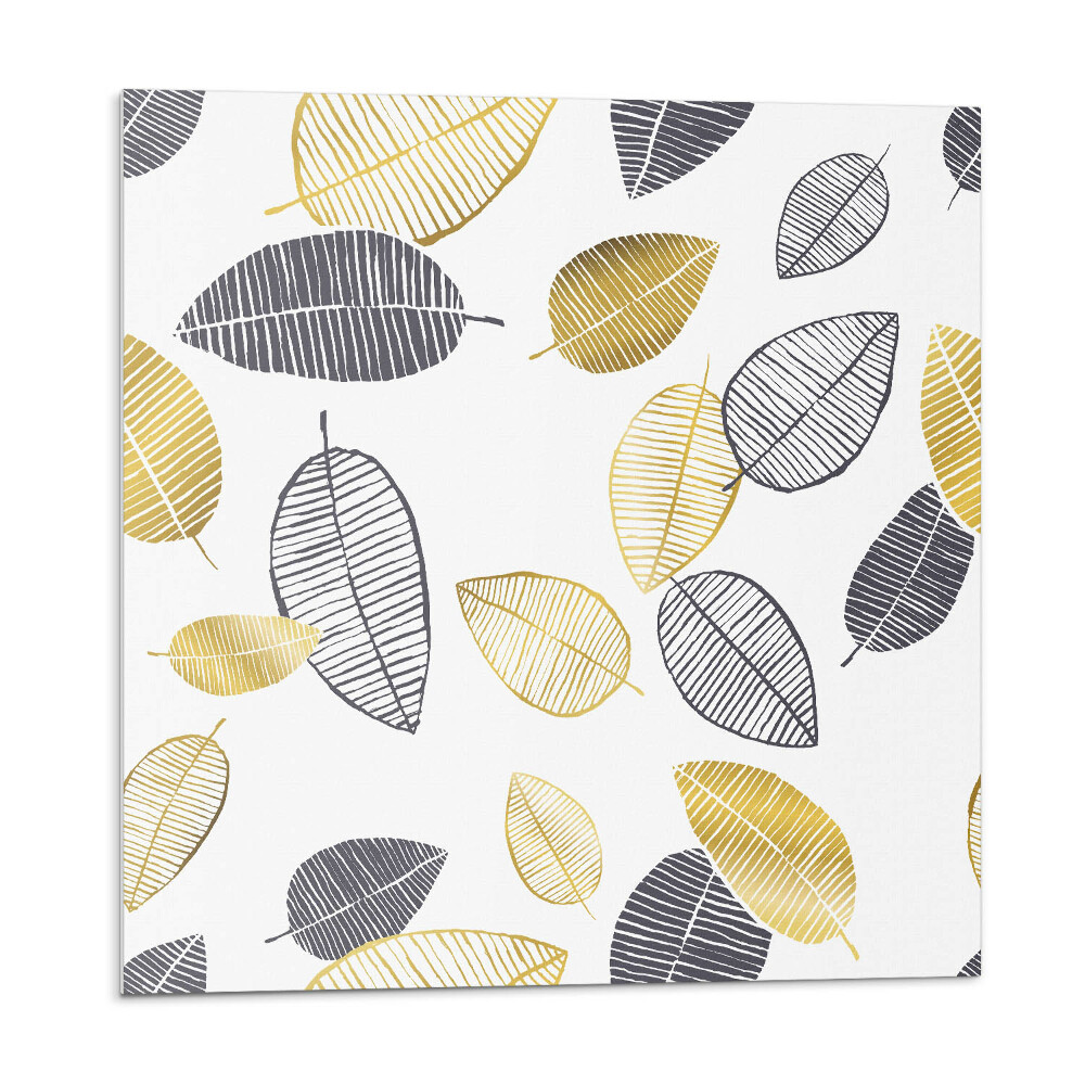 Öntapadó falburkolat Levelek természetes háttér előtt