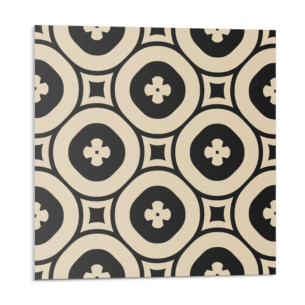 Pvc falburkolat Négyzet alakú geometriai alakzatok mintája