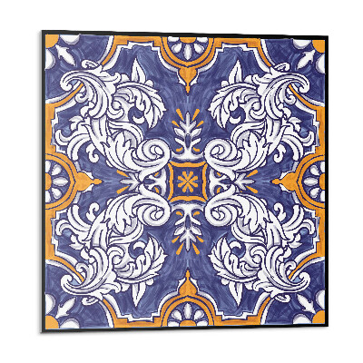 Falpanel Virágdíszes motívum