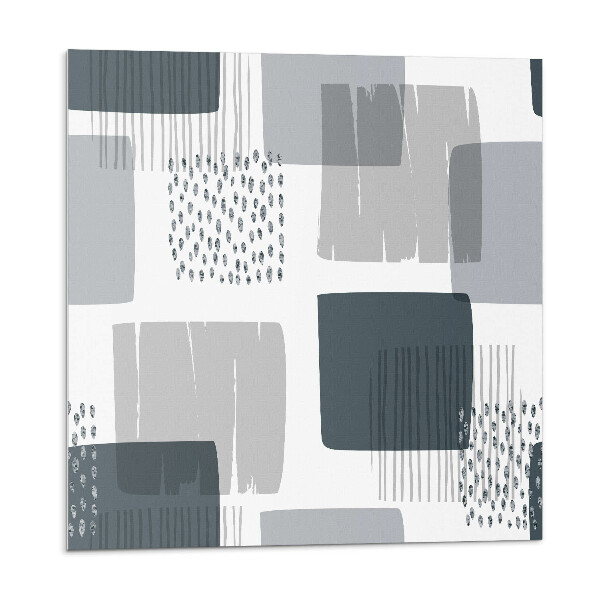 Öntapadó falburkolat Geometrikus minta absztrakt stílusban