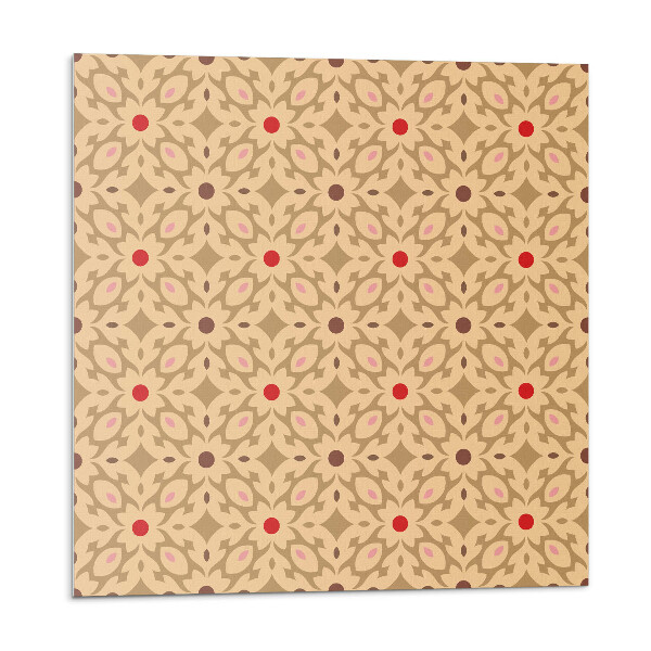 Öntapadó falburkolat Virágmotívum hálóban