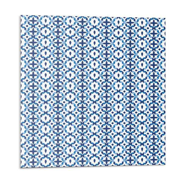 Dekorpanel falra Virágmotívum a geometriában